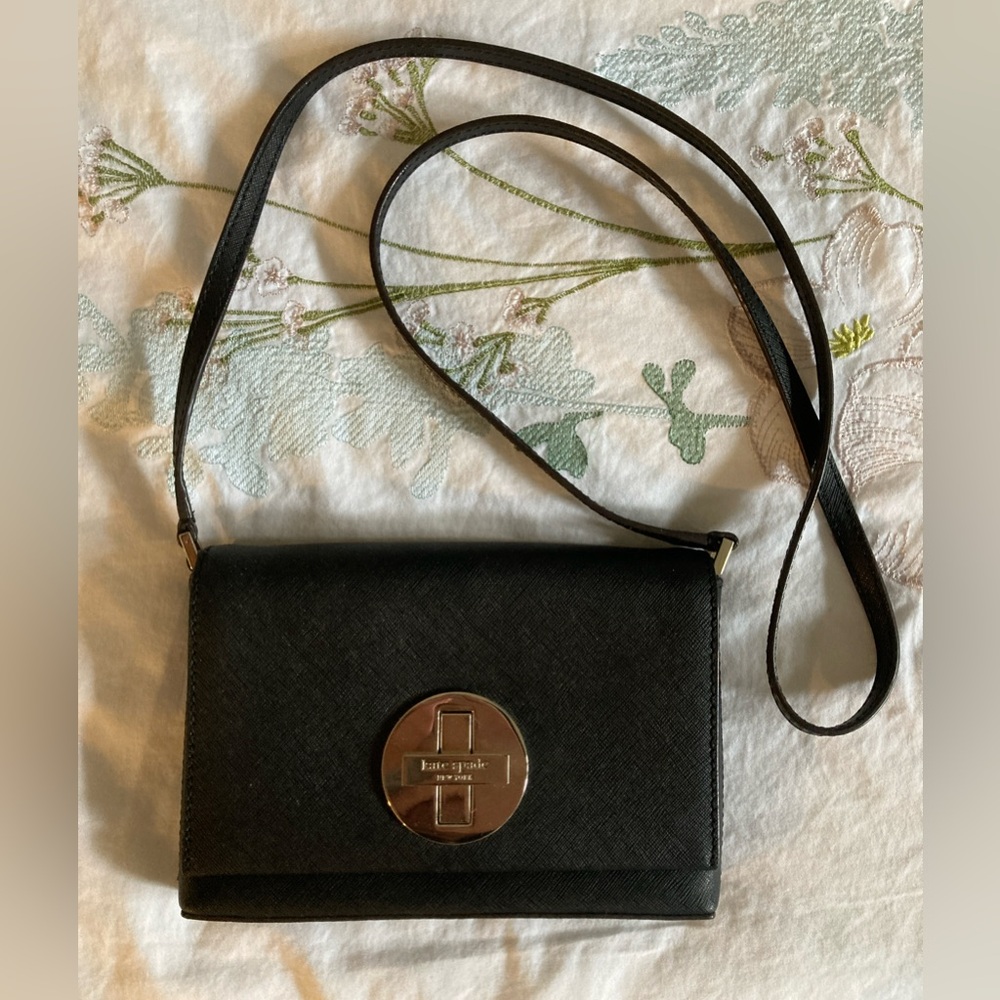 kate spade black cross body bag